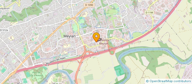 localisation de l'entreprise MONSIEUR CHRISTIAN DODE à MEYLAN