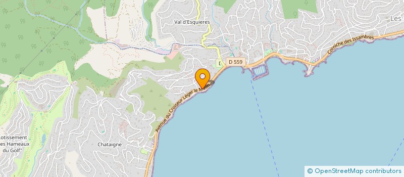 localisation de l'entreprise MONSIEUR CHRISTIAN DOINET à SAINTE-MAXIME