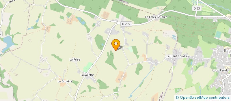 localisation de l'entreprise MONSIEUR CHRISTIAN DOLET à JUVIGNY VAL D'ANDAINE