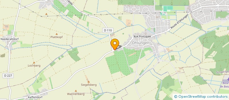 localisation de l'entreprise MONSIEUR CHRISTIAN DOLLINGER  WINTERSHOUSE