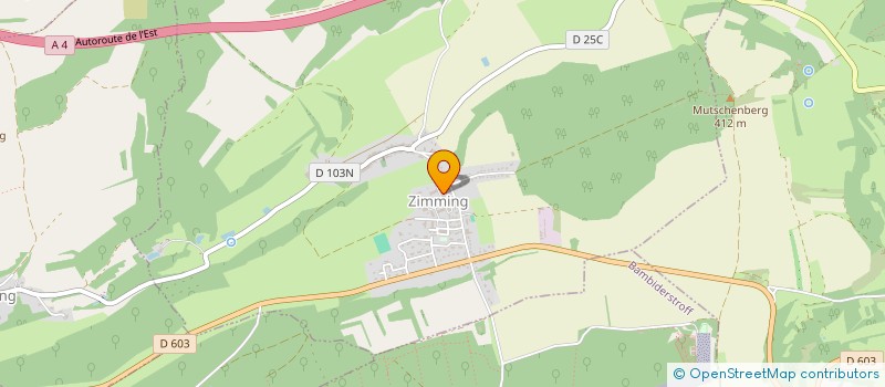 localisation de l'entreprise MONSIEUR CHRISTIAN DOME  ZIMMING