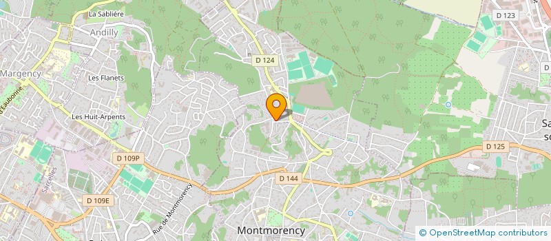 localisation de l'entreprise MONSIEUR CHRISTIAN DONISCHAL  MONTMORENCY