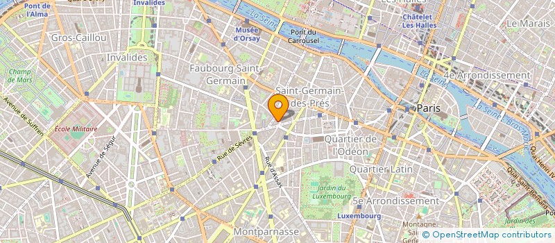 localisation de l'entreprise MONSIEUR CHRISTIAN DORE  PARIS