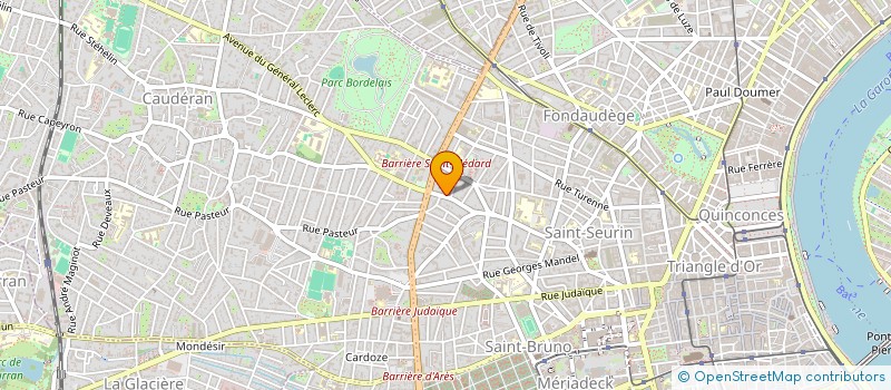 localisation de l'entreprise MONSIEUR CHRISTIAN DOST à BORDEAUX