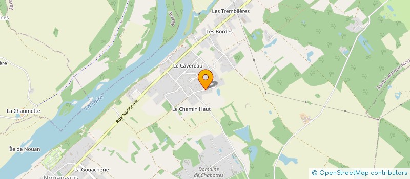 localisation de l'entreprise MONSIEUR CHRISTIAN DOUILLET à SAINT-LAURENT-NOUAN