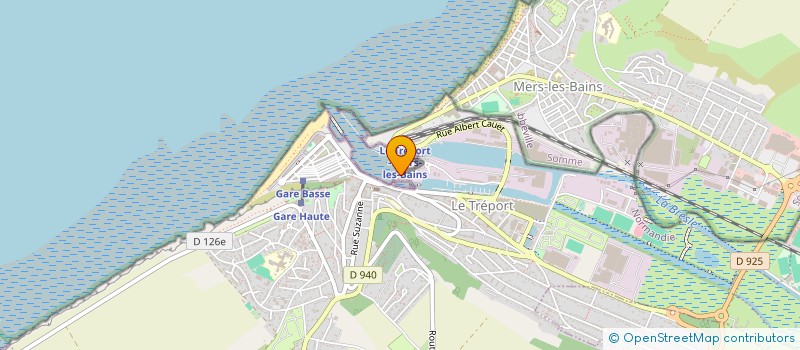 localisation de l'entreprise MONSIEUR CHRISTIAN DOYEN  LE TREPORT