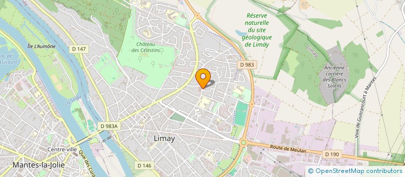 localisation de l'entreprise MONSIEUR CHRISTIAN DOZOLME  LIMAY