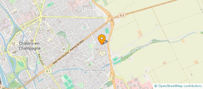 localisation de l'entreprise MONSIEUR CHRISTIAN DRIGET  SAINT-MEMMIE