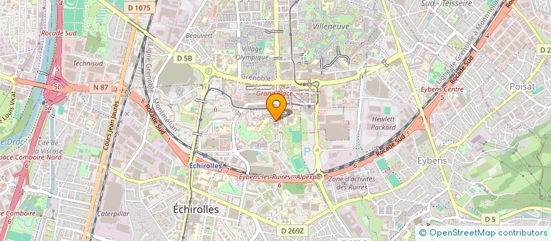 localisation de l'entreprise MONSIEUR CHRISTIAN DRIOL à ECHIROLLES