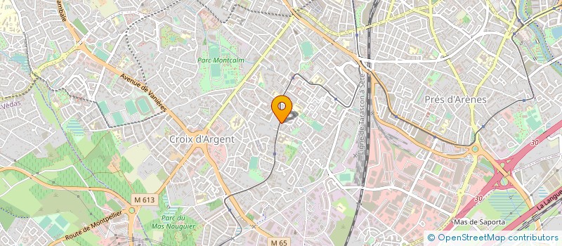 localisation de l'entreprise MONSIEUR CHRISTIAN DROBERT à MONTPELLIER