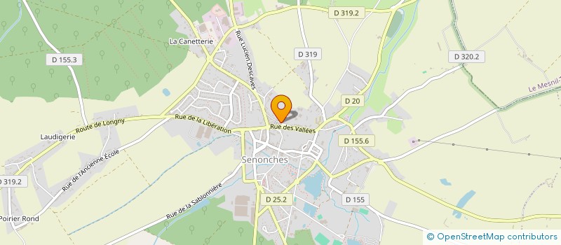 localisation de l'entreprise MONSIEUR CHRISTIAN DUBESSAY à SENONCHES