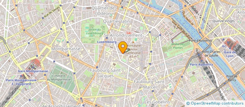 localisation de l'entreprise MONSIEUR CHRISTIAN DUCASSE  PARIS