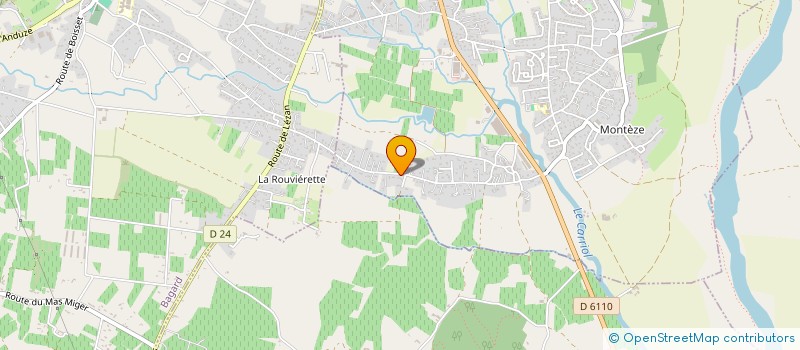 localisation de l'entreprise MONSIEUR CHRISTIAN DUCHAMP à SAINT-CHRISTOL-LES-ALES