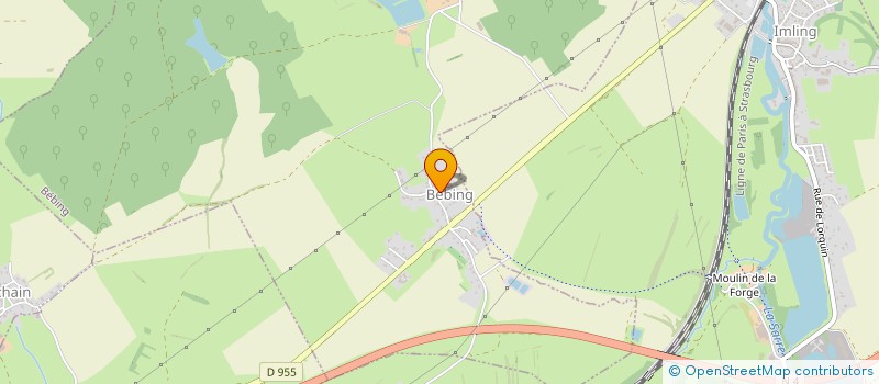 localisation de l'entreprise MONSIEUR CHRISTIAN DUCHEMIN  BEBING