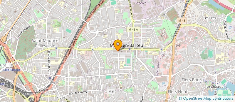 localisation de l'entreprise MONSIEUR CHRISTIAN DUFEU  MONS-EN-BARUL