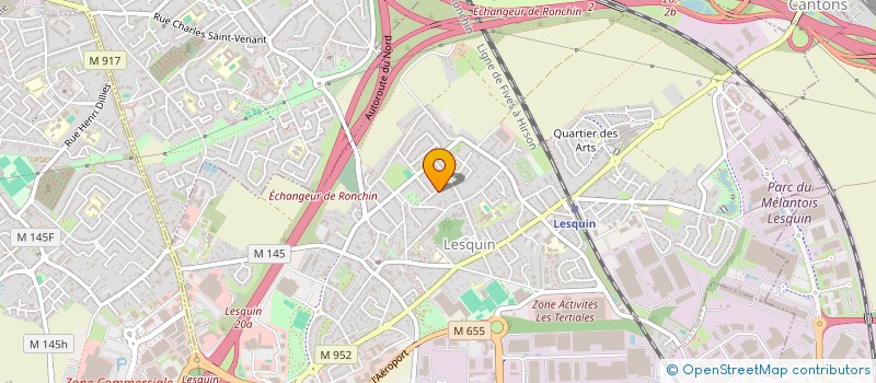 localisation de l'entreprise MONSIEUR CHRISTIAN DUHAMEL à LESQUIN