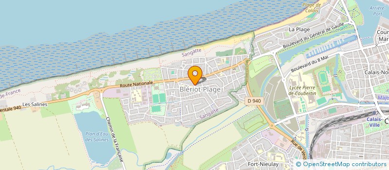 localisation de l'entreprise MONSIEUR CHRISTIAN DUHAUT  SANGATTE