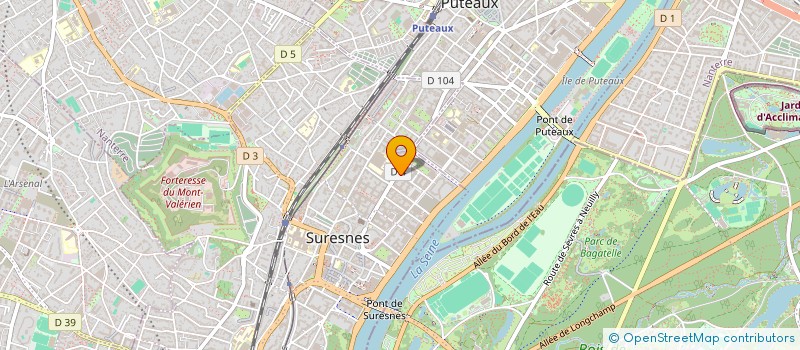 localisation de l'entreprise MONSIEUR CHRISTIAN DUMAS à SURESNES