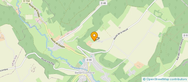 localisation de l'entreprise MONSIEUR CHRISTIAN DUMESNIL  BELLENCOMBRE