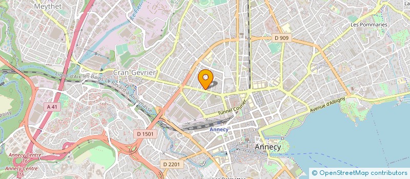 localisation de l'entreprise MONSIEUR CHRISTIAN DUPLEIX à ANNECY