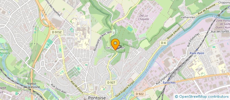 localisation de l'entreprise MONSIEUR CHRISTIAN DUPONT  ENNERY