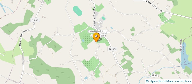 localisation de l'entreprise MONSIEUR CHRISTIAN DUPONT  SAINT-COLOMB-DE-LAUZUN