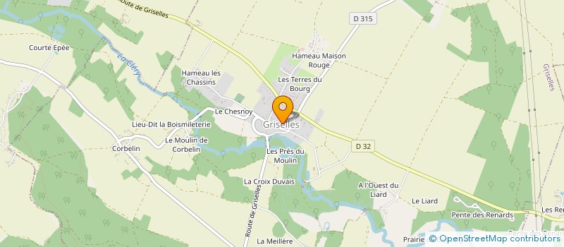 localisation de l'entreprise MONSIEUR CHRISTIAN DUPUIS à LA CHAPELLE-SAINT-SEPULCRE