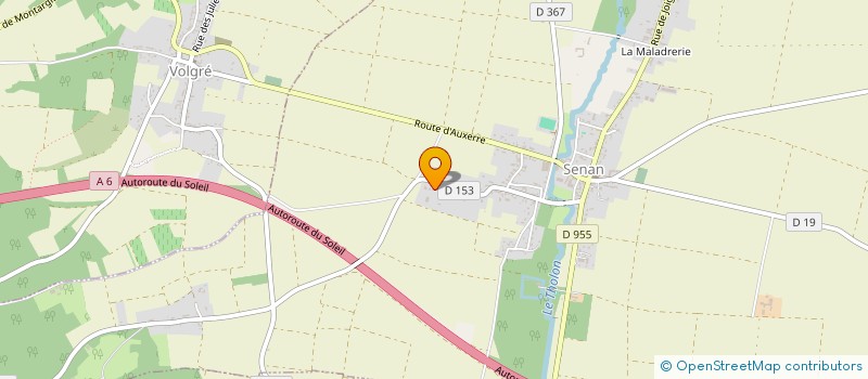 localisation de l'entreprise MONSIEUR CHRISTIAN DUQUENNE  SENAN