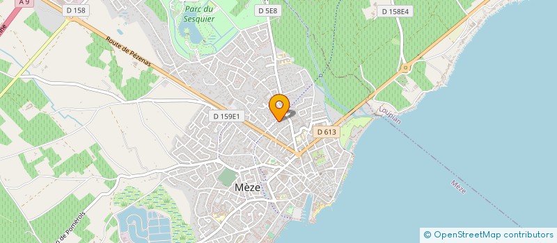 localisation de l'entreprise MONSIEUR CHRISTIAN DURBEC à MEZE