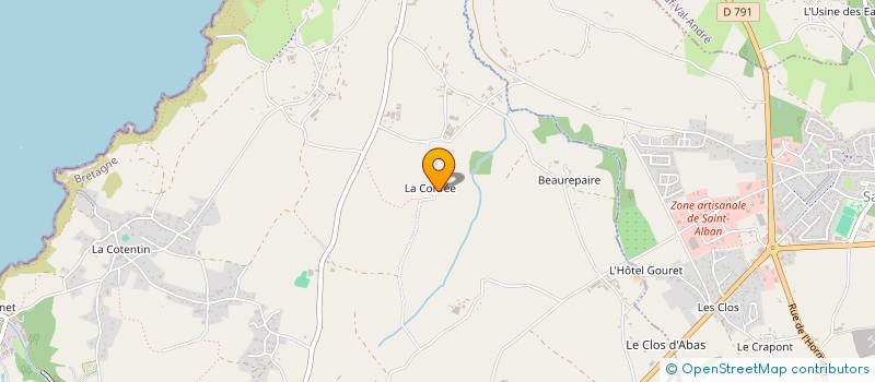 localisation de l'entreprise MONSIEUR CHRISTIAN DUROS à LAMBALLE-ARMOR