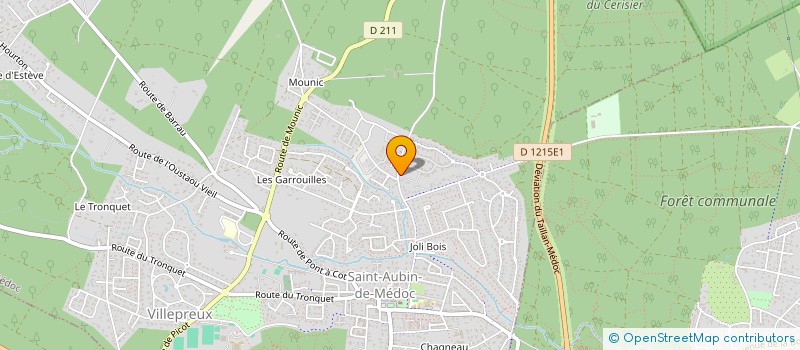 localisation de l'entreprise MONSIEUR CHRISTIAN DUSSEDAT  SAINT-AUBIN-DE-MEDOC