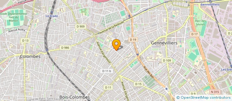 localisation de l'entreprise MONSIEUR CHRISTIAN DUSSOL à ASNIERES-SUR-SEINE
