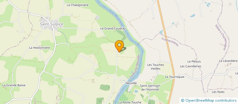 localisation de l'entreprise MONSIEUR CHRISTIAN DUTERTRE à PREE-D'ANJOU