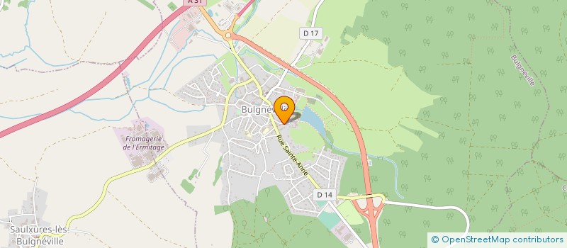 localisation de l'entreprise MONSIEUR CHRISTIAN DUVAL  BULGNEVILLE