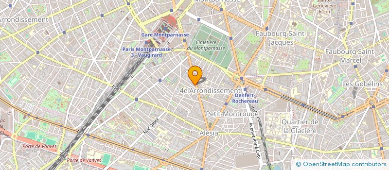 localisation de l'entreprise MONSIEUR CHRISTIAN DUVAL  PARIS