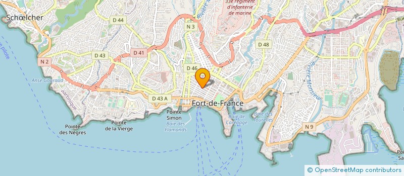 localisation de l'entreprise MONSIEUR CHRISTIAN DUVENTRU à FORT-DE-FRANCE