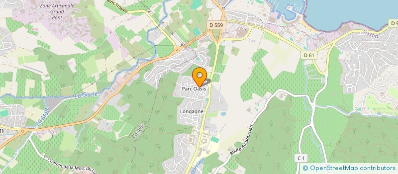 localisation de l'entreprise MONSIEUR CHRISTIAN DUVIVIER à GASSIN