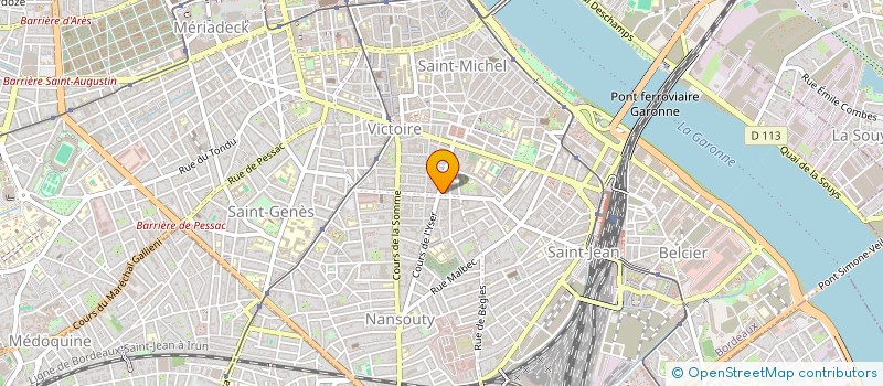 localisation de l'entreprise MONSIEUR CHRISTIAN ECHEVERRI à BORDEAUX