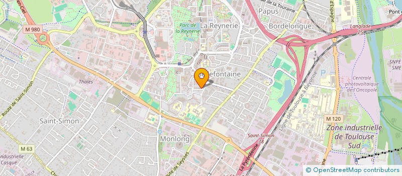 localisation de l'entreprise MONSIEUR CHRISTIAN EFFI à TOULOUSE