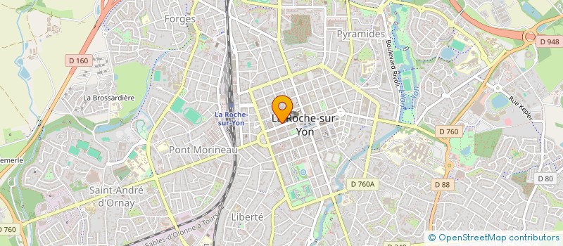localisation de l'entreprise MONSIEUR CHRISTIAN ELIE à LA ROCHE-SUR-YON