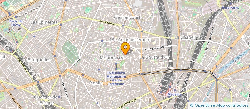 localisation de l'entreprise MONSIEUR CHRISTIAN ELIZABE  PARIS