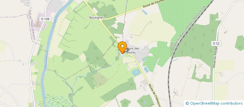 localisation de l'entreprise MONSIEUR CHRISTIAN EON  LES HAUTS-D'ANJOU