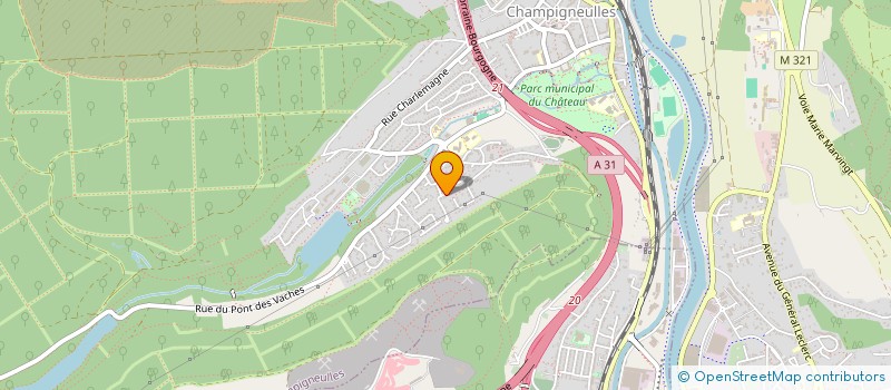 localisation de l'entreprise MONSIEUR CHRISTIAN ERB  CHAMPIGNEULLES