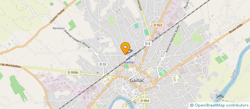 localisation de l'entreprise MONSIEUR CHRISTIAN ESCAFFIT à GAILLAC