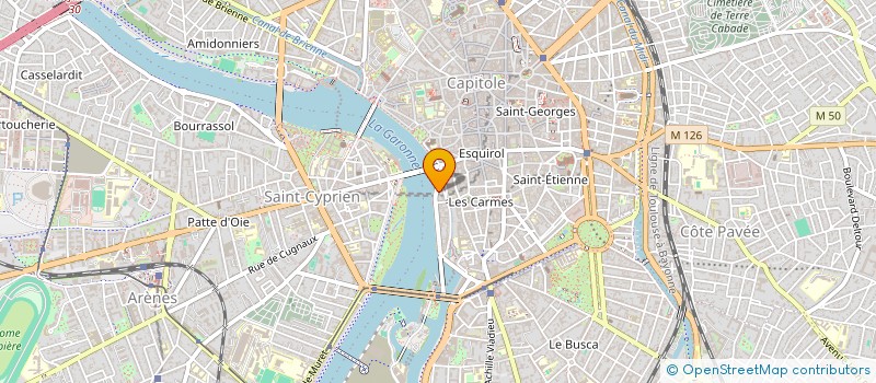 localisation de l'entreprise MONSIEUR CHRISTIAN ESCAFRE à TOULOUSE