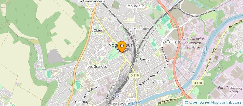 localisation de l'entreprise MONSIEUR CHRISTIAN ESDOLUC à NOGENT-SUR-OISE