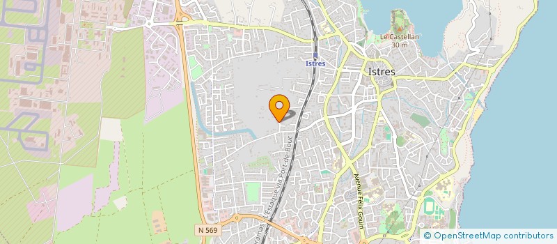 localisation de l'entreprise MONSIEUR CHRISTIAN ESTEVE  ISTRES