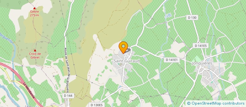 localisation de l'entreprise MONSIEUR CHRISTIAN FABRE  SAINT-SATURNIN-DE-LUCIAN