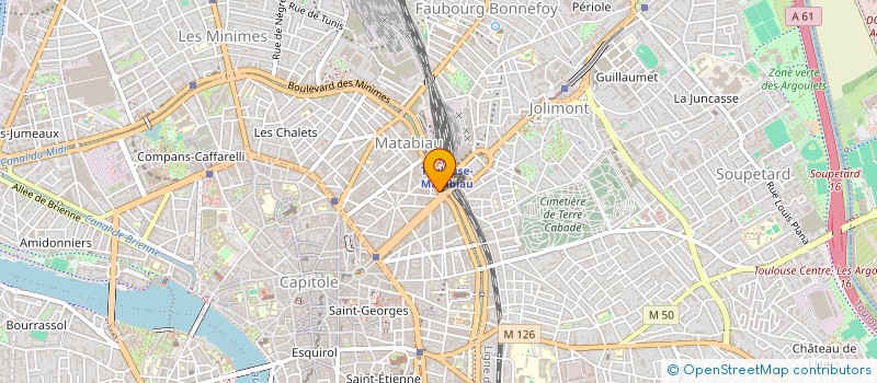 localisation de l'entreprise MONSIEUR CHRISTIAN FABRE à TOULOUSE