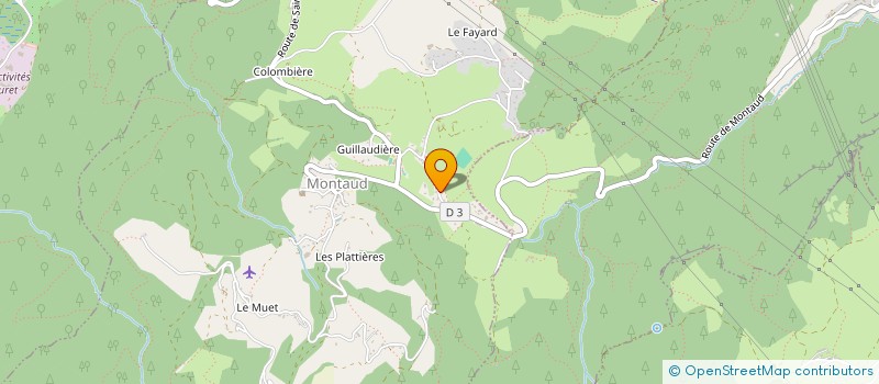 localisation de l'entreprise MONSIEUR CHRISTIAN FABRE  MONTAUD